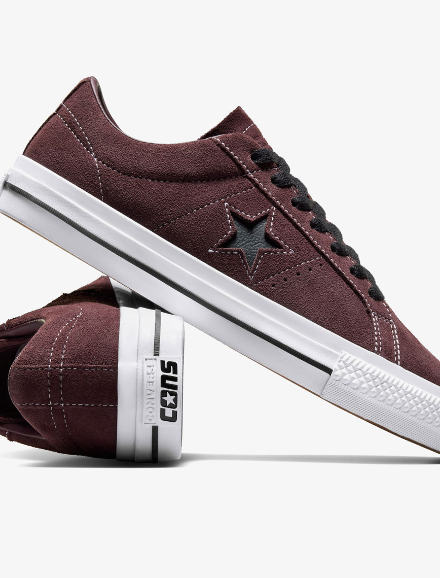 Converse One Star Pro Unisex Kahverengi Süet Sneaker Converse One Star Pro Unisex Kahverengi Süet Sneaker