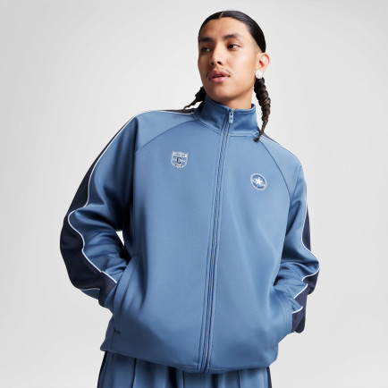 Converse Erkek Renk Bloklu Mavi Eşofman Üstü Converse Erkek Renk Bloklu Mavi Eşofman Üstü