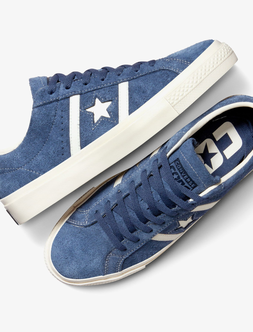 Converse One Star Academy Pro Unisex Lacivert Süet Sneaker Converse One Star Academy Pro Unisex Lacivert Süet Sneaker