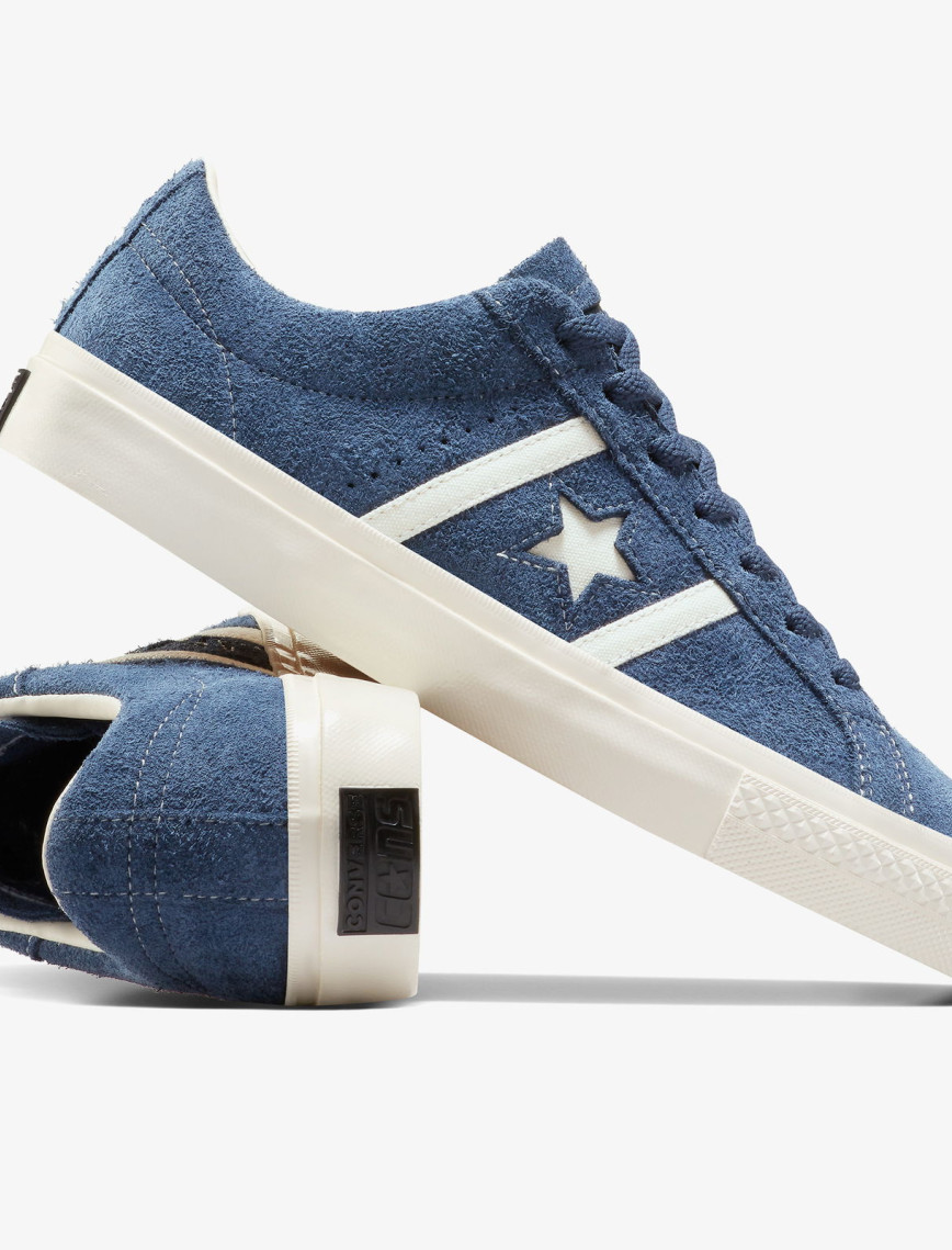 Converse One Star Academy Pro Unisex Lacivert Süet Sneaker Converse One Star Academy Pro Unisex Lacivert Süet Sneaker