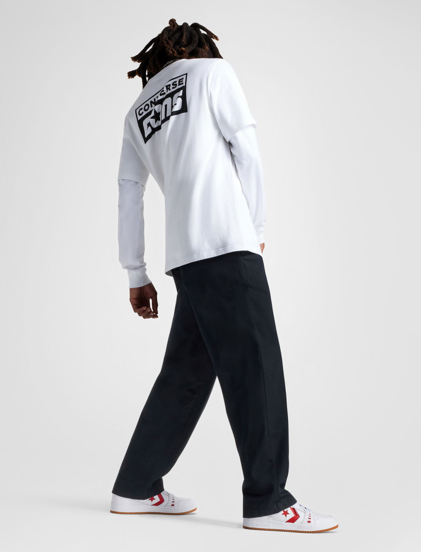 Converse AS-1 Pro Unisex Beyaz Deri Sneaker Converse AS-1 Pro Unisex Beyaz Deri Sneaker