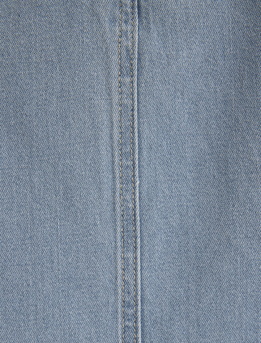 Mavi Bridget Gold Klasik Açık Mavi Jean Elbise 1310541-87816 Mavi Bridget Gold Klasik Açık Mavi Jean Elbise 1310541-87816