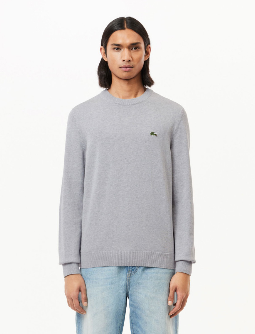 Lacoste Erkek Regular Fit Bisiklet Yaka Organik Pamuk Haki Kazak Lacoste Erkek Regular Fit Bisiklet Yaka Organik Pamuk Haki Kazak