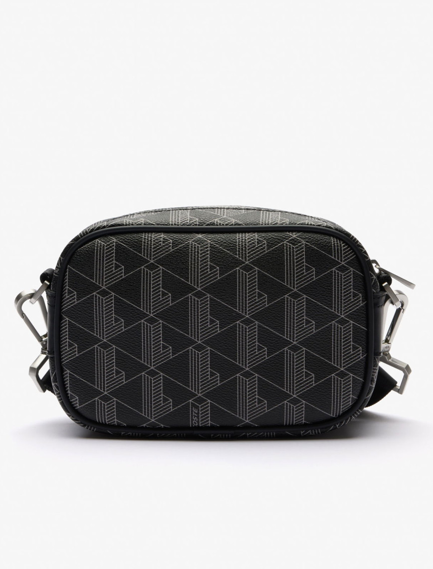 Lacoste The Blend Erkek Monogram Siyah Postacı Çantası Lacoste The Blend Erkek Monogram Siyah Postacı Çantası