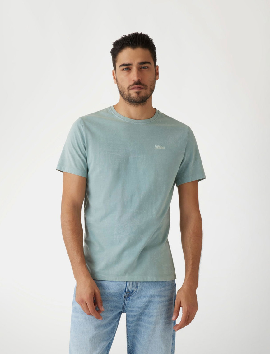 Guess Cn Lasered Aop Mid Organiceam 180 Erkek Gri T-Shirt Guess Cn Lasered Aop Mid Organiceam 180 Erkek Gri T-Shirt