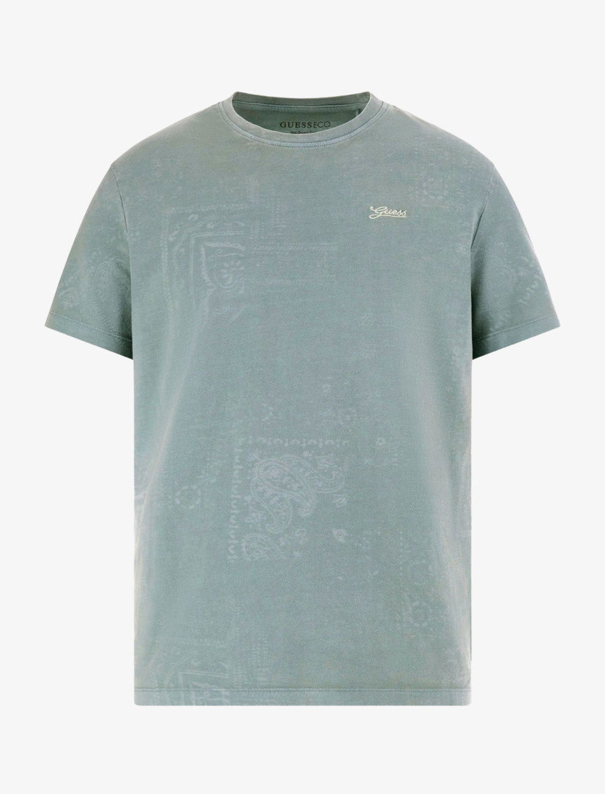 Guess Cn Lasered Aop Mid Organiceam 180 Erkek Gri T-Shirt Guess Cn Lasered Aop Mid Organiceam 180 Erkek Gri T-Shirt