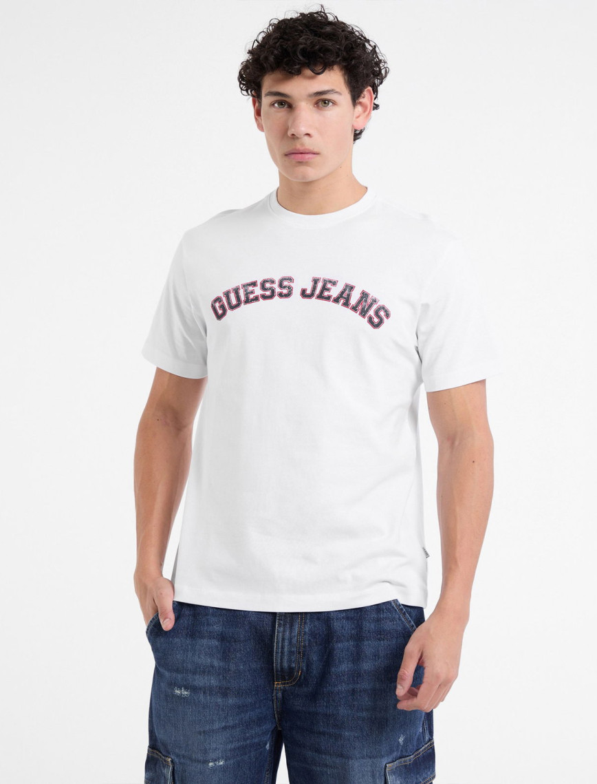 Guess Cn Regllegi Mid Organic Heavy 205 Erkek Siyah T-Shirt Guess Cn Regllegi Mid Organic Heavy 205 Erkek Siyah T-Shirt