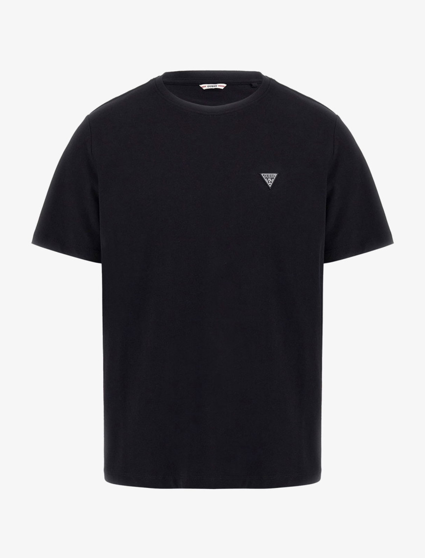 Guess Cn Patch Org Heavy 259 Erkek Siyah T-Shirt Guess Cn Patch Org Heavy 259 Erkek Siyah T-Shirt