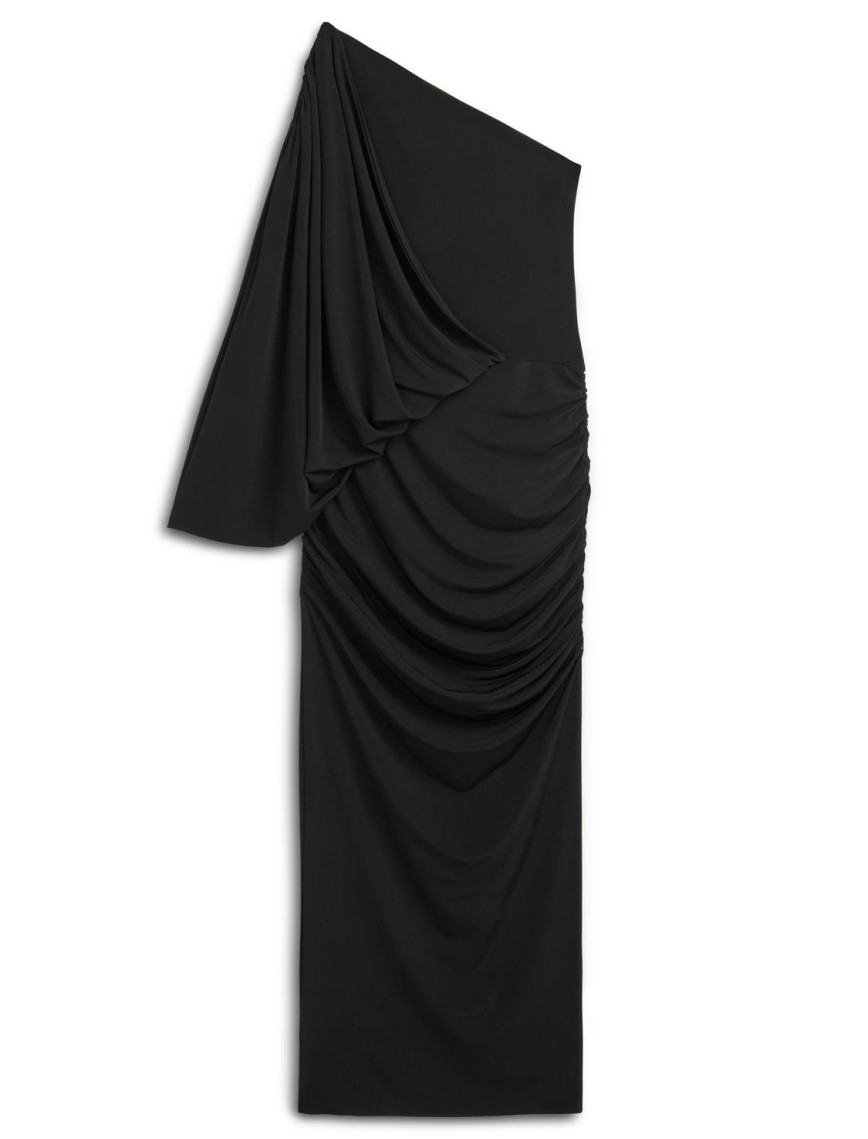 Drape Detaylı Maxi Elbise Drape Detaylı Maxi Elbise