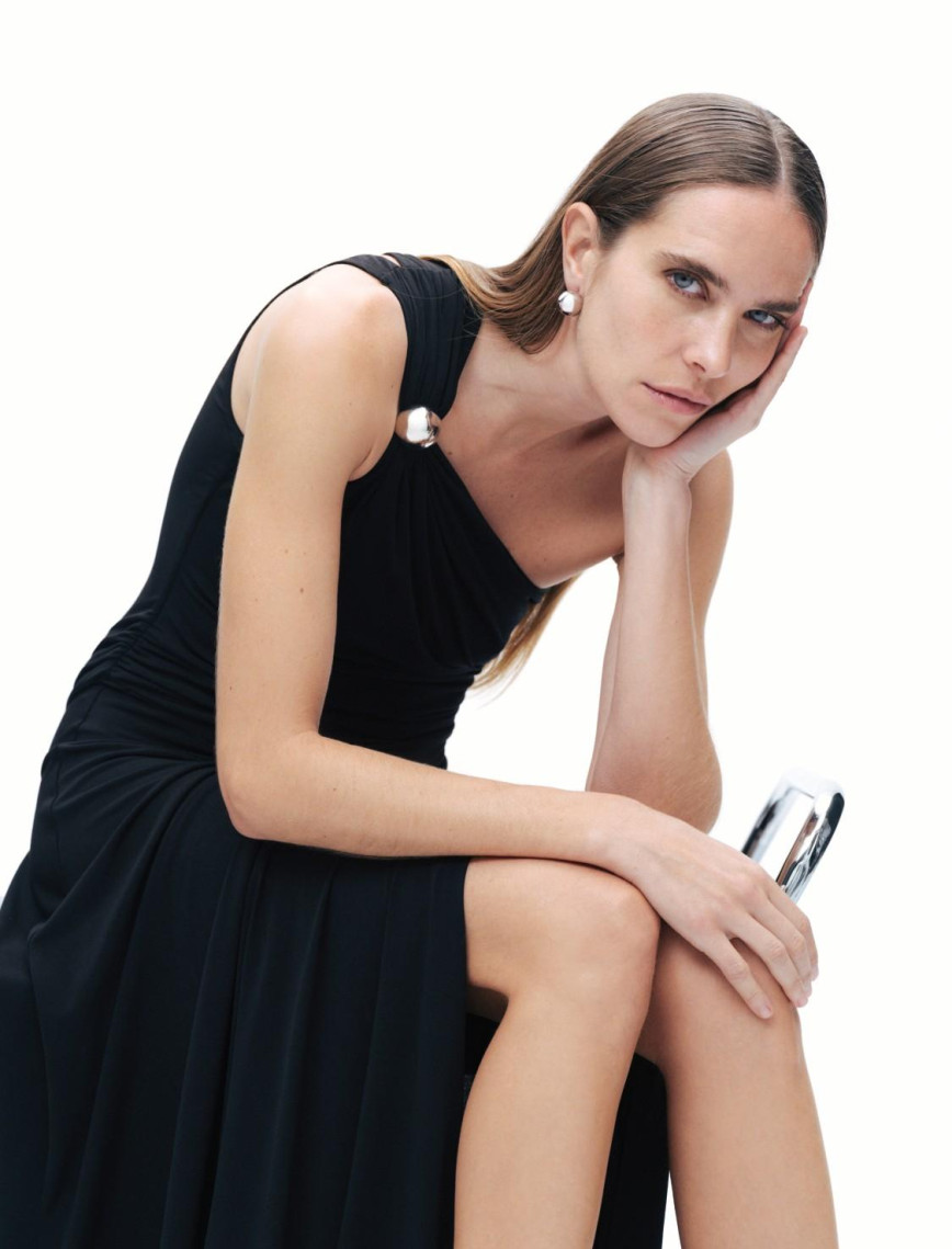 Tek Omuz Maxi Elbise Tek Omuz Maxi Elbise