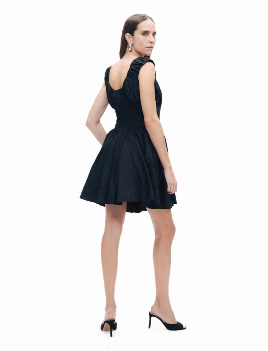 Korse Görünümlü Mini Elbise Korse Görünümlü Mini Elbise