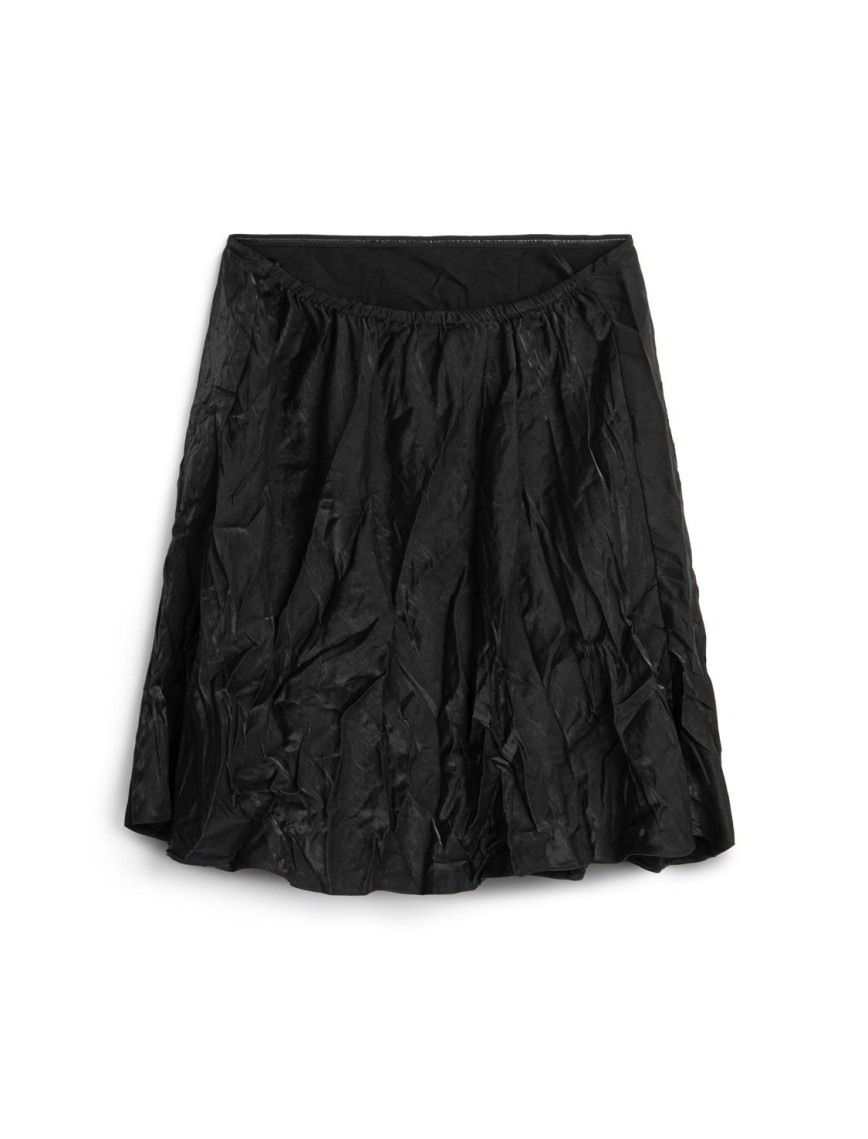 Kırışık Görünümlü Straplez Bluz Kırışık Görünümlü Straplez Bluz