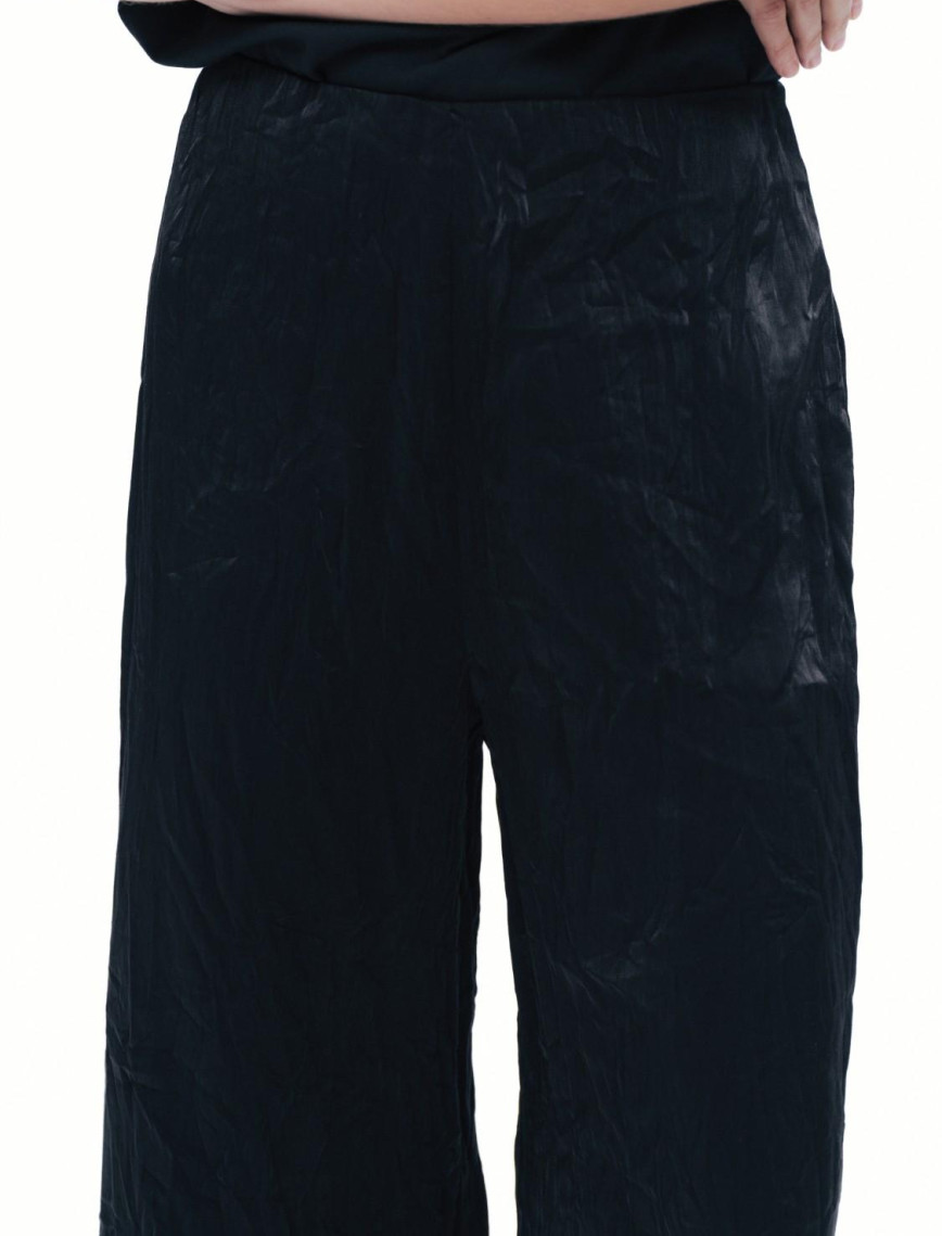 Kırışık Görünümlü Pantolon Kırışık Görünümlü Pantolon