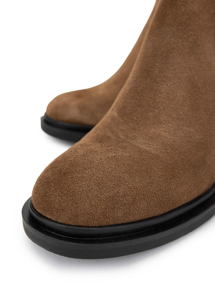 Tamer Tanca Kadın Hakiki Deri Vizon Topuklu Bot