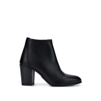 Tamer Tanca Kadın Vegan Siyah Deri Topuklu Bot Tamer Tanca Kadın Vegan Siyah Deri Topuklu Bot