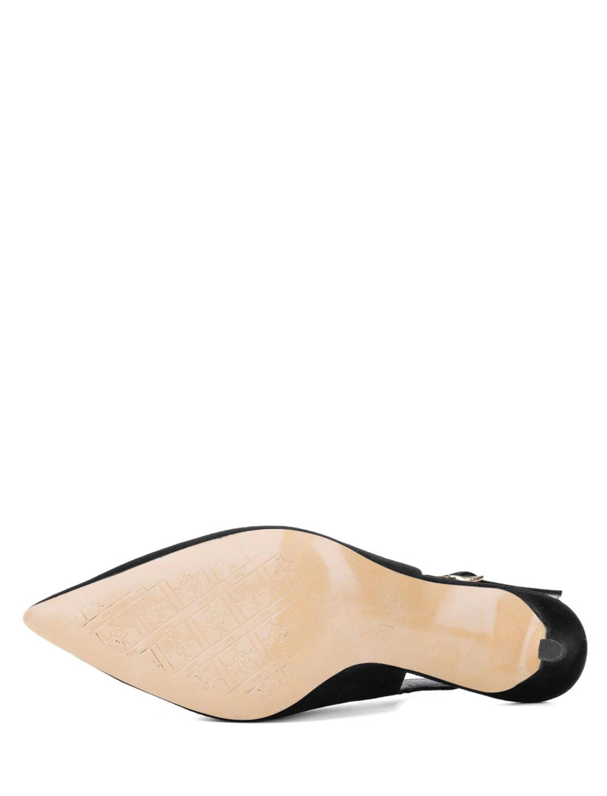 Tamer Tanca Kadın Hakiki Deri Siyah Süet Topuklu Ayakkabı Tamer Tanca Kadın Hakiki Deri Siyah Süet Topuklu Ayakkabı