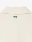 Lacoste Kadın Relaxed Fit Polo Yaka Krem Sweatshirt Lacoste Kadın Relaxed Fit Polo Yaka Krem Sweatshirt