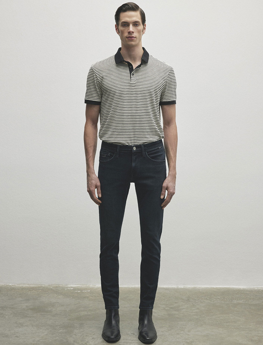 Mavi James Lux Black Puslu Koyu Mavi Jean Pantolon 0042486543 Mavi James Lux Black Puslu Koyu Mavi Jean Pantolon 0042486543