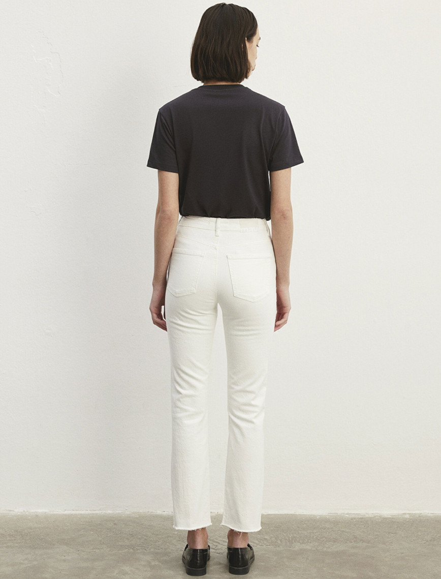 Mavi New York Real Blue Beyaz Jean Pantolon 101441-81364