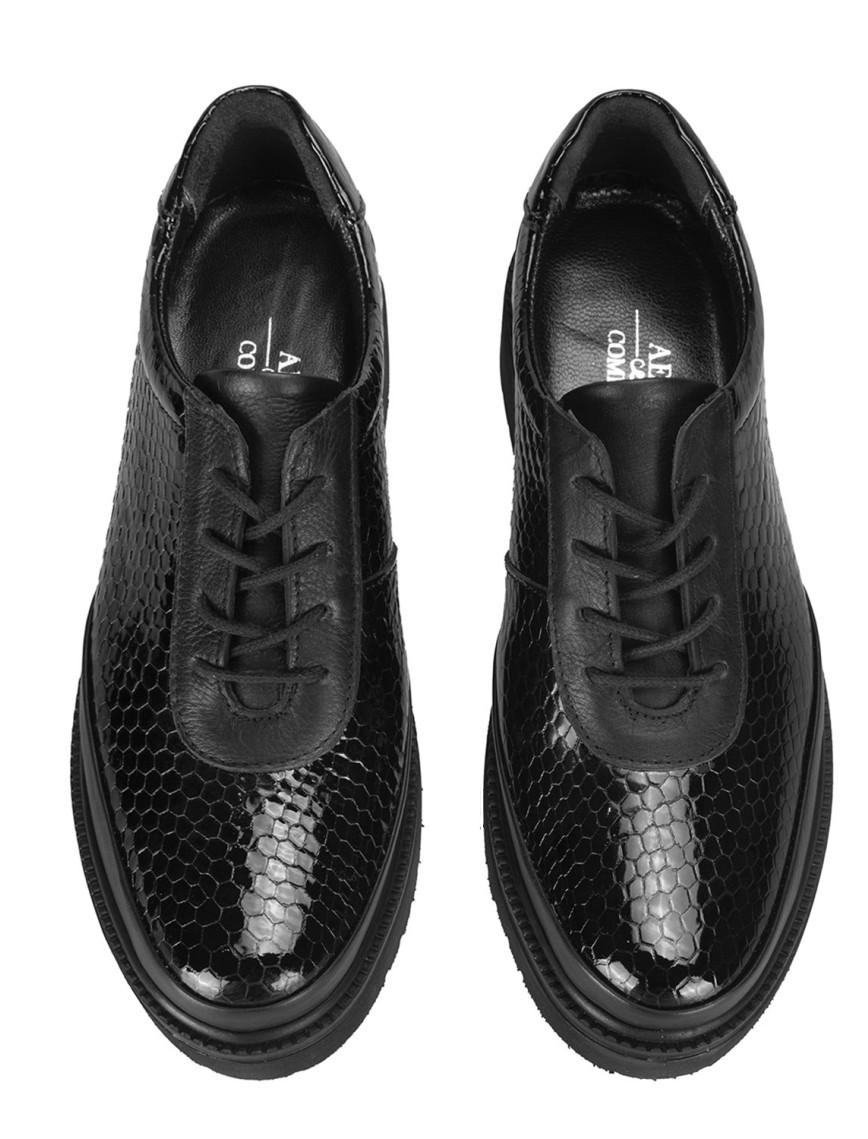 Kadın Siyah DesaComfort Deri Günlük Ayakkabı Kadın Siyah DesaComfort Deri Günlük Ayakkabı