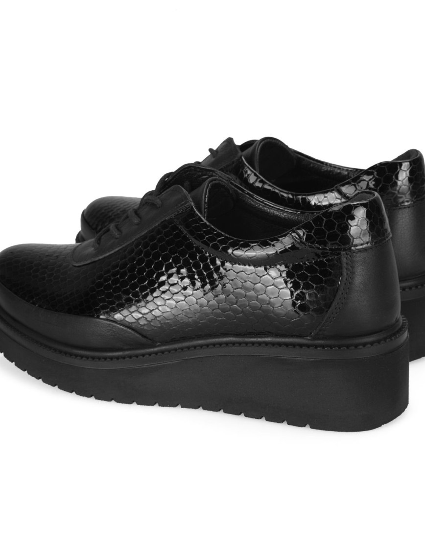 Kadın Siyah DesaComfort Deri Günlük Ayakkabı Kadın Siyah DesaComfort Deri Günlük Ayakkabı