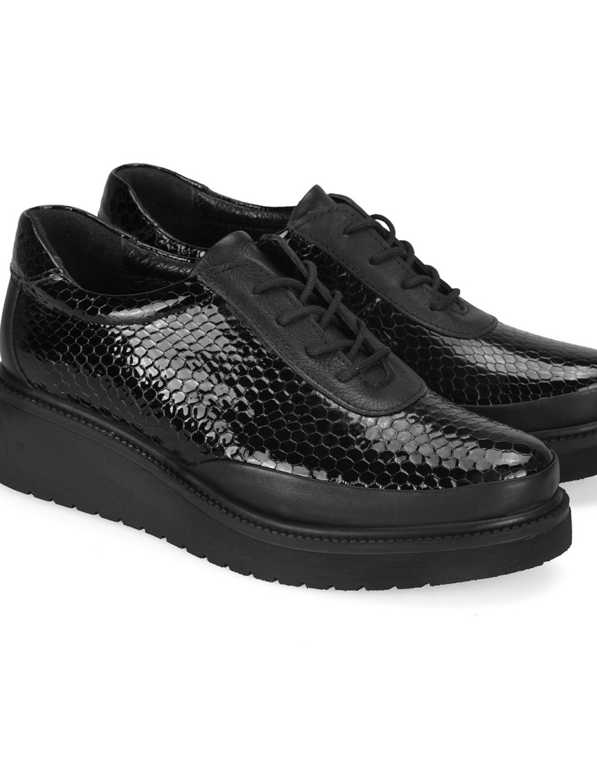 Kadın Siyah DesaComfort Deri Günlük Ayakkabı Kadın Siyah DesaComfort Deri Günlük Ayakkabı