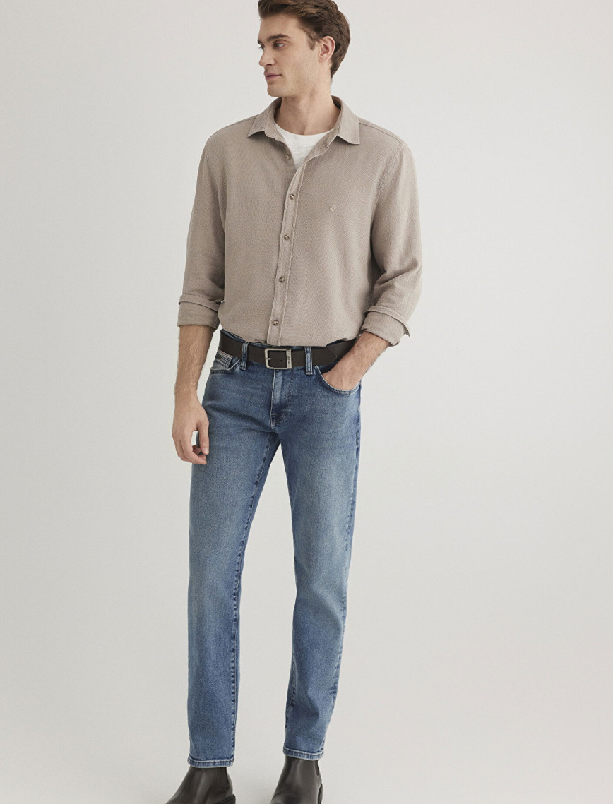 Mavi Marcus Krmzbyz Mavi Premium Indigo Mavisi Jean Pantolon 0035183704