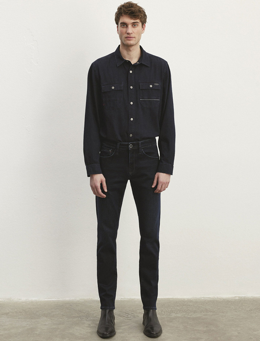 Mavi Jake Pro Sport Gece Mavisi Jean Pantolon 0042235208