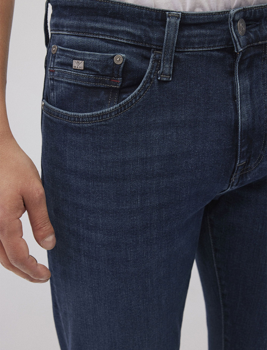 Mavi Martin Mavi Premium Puslu Koyu Mavi Jean Pantolon 0037885202