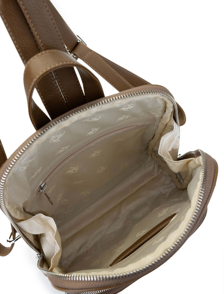 Tamer Tanca Kadın Vegan Vizon Sırt Çantası Tamer Tanca Kadın Vegan Vizon Sırt Çantası