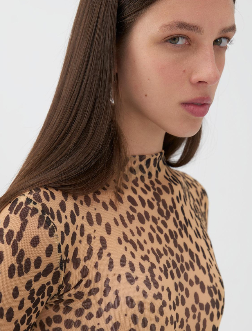 Leopar Desenli Body Leopar Desenli Body