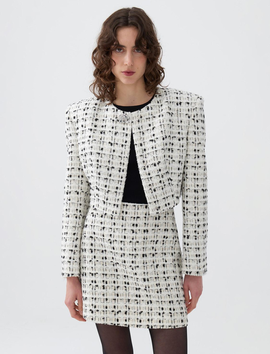 Vatkalı Tüvit Ceket Vatkalı Tüvit Ceket