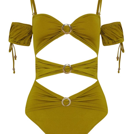 Büzgü Detaylı Mayo Büzgü Detaylı Mayo