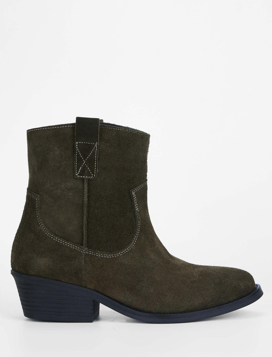 Tamer Tanca Kadın Hakiki Deri Vizon Western Bot