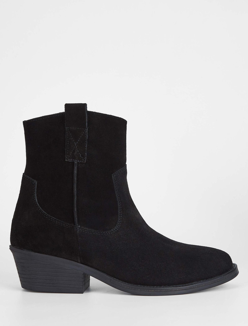 Tamer Tanca Kadın Hakiki Deri Vizon Western Bot