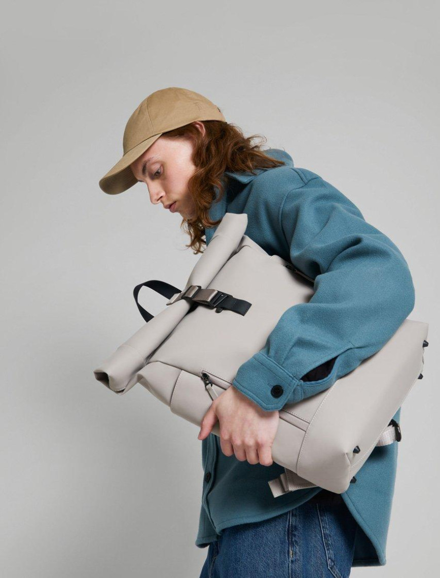 Gaston Luga Rullen Laptop Bölmeli Sırt Çantası 13'' - Gri