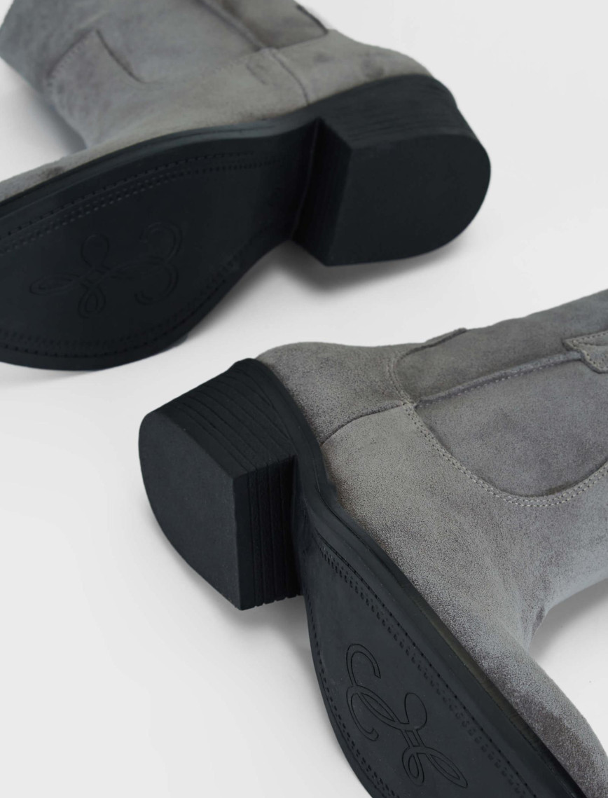 Tamer Tanca Kadın Hakiki Deri Vizon Western Bot