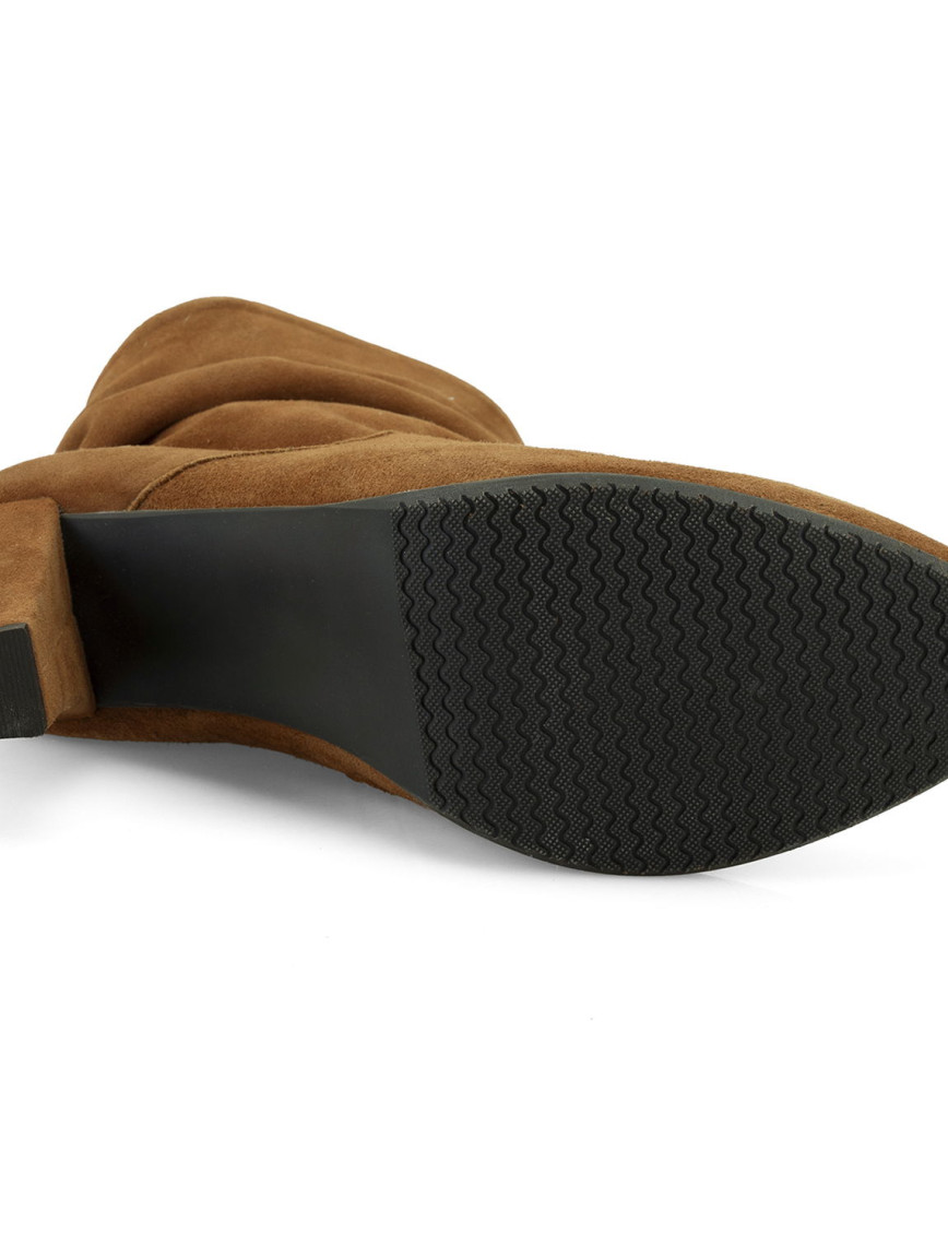 Belen Taba Kadın DesaComfort Fermuarlı Topuklu Deri Bot Belen Taba Kadın DesaComfort Fermuarlı Topuklu Deri Bot