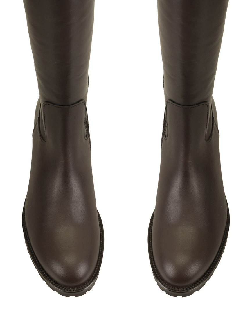 Kadın Kahve Deri Çizme Kadın Kahve Deri Çizme