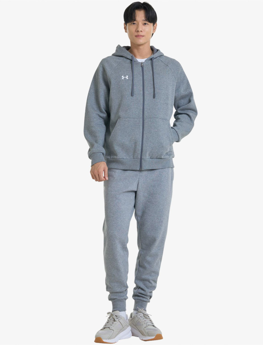 Under Armour Rival Fleece FZ Hood Erkek Gri Sweatshirt Under Armour Rival Fleece FZ Hood Erkek Gri Sweatshirt