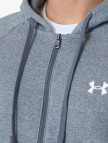 Under Armour Rival Fleece FZ Hood Erkek Gri Sweatshirt Under Armour Rival Fleece FZ Hood Erkek Gri Sweatshirt