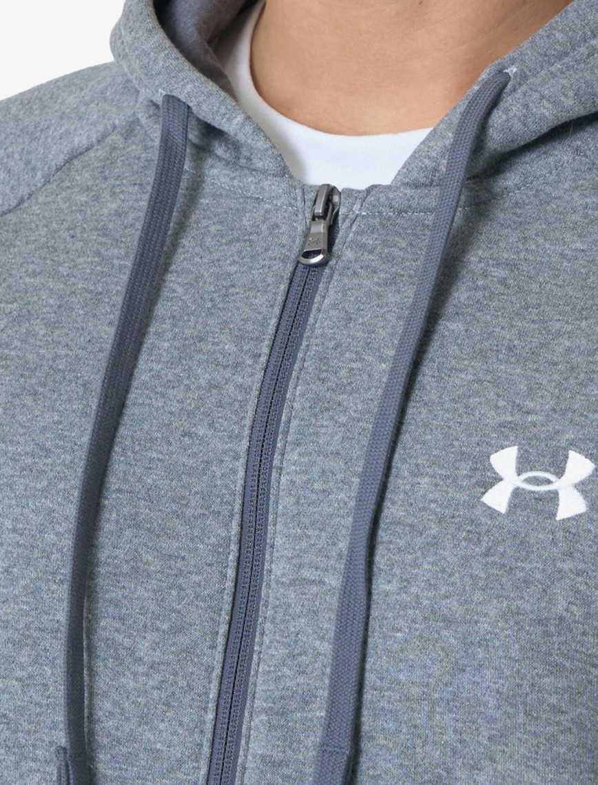 Under Armour Rival Fleece FZ Hood Erkek Gri Sweatshirt Under Armour Rival Fleece FZ Hood Erkek Gri Sweatshirt