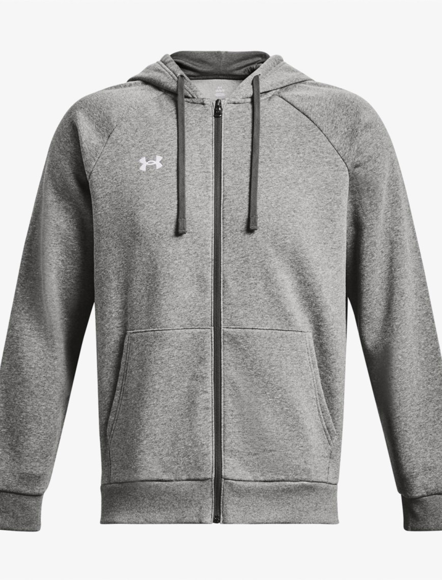 Under Armour Rival Fleece FZ Hood Erkek Gri Sweatshirt Under Armour Rival Fleece FZ Hood Erkek Gri Sweatshirt