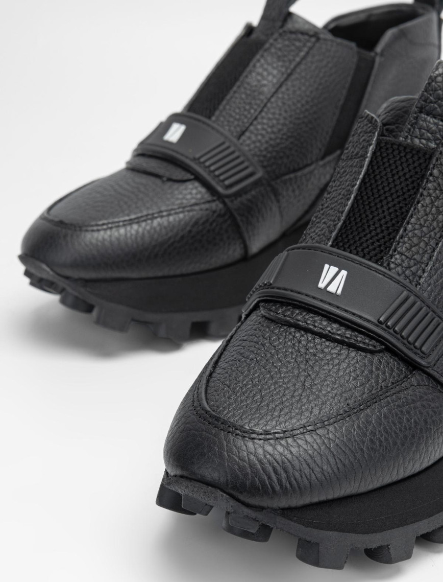 Valmenti Kadın Siyah Floter Hakiki Deri Casual Bot Valmenti Kadın Siyah Floter Hakiki Deri Casual Bot