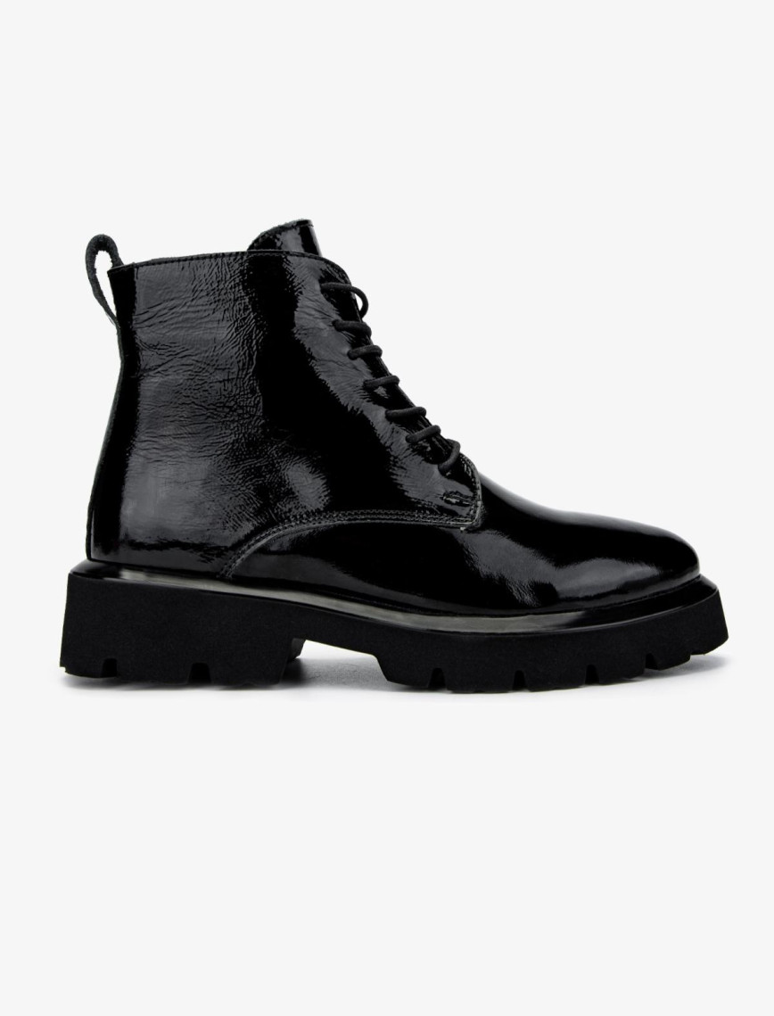 Valmenti Kadın Siyah Rugan Casual Bot Valmenti Kadın Siyah Rugan Casual Bot