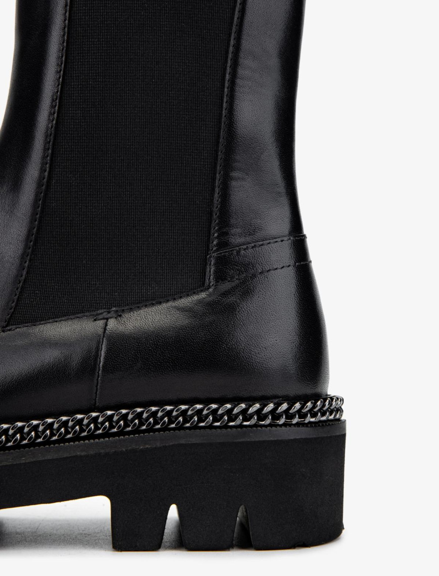 Valmenti Kadın Hakiki Deri Siyah Deri Casual Bot Valmenti Kadın Hakiki Deri Siyah Deri Casual Bot