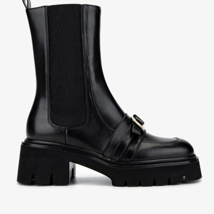 Valmenti Kadın Hakiki Deri Siyah Deri Casual Bot Valmenti Kadın Hakiki Deri Siyah Deri Casual Bot