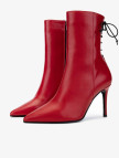 Valmenti Kadın . Kırmızı Topuklu Bot Valmenti Kadın . Kırmızı Topuklu Bot