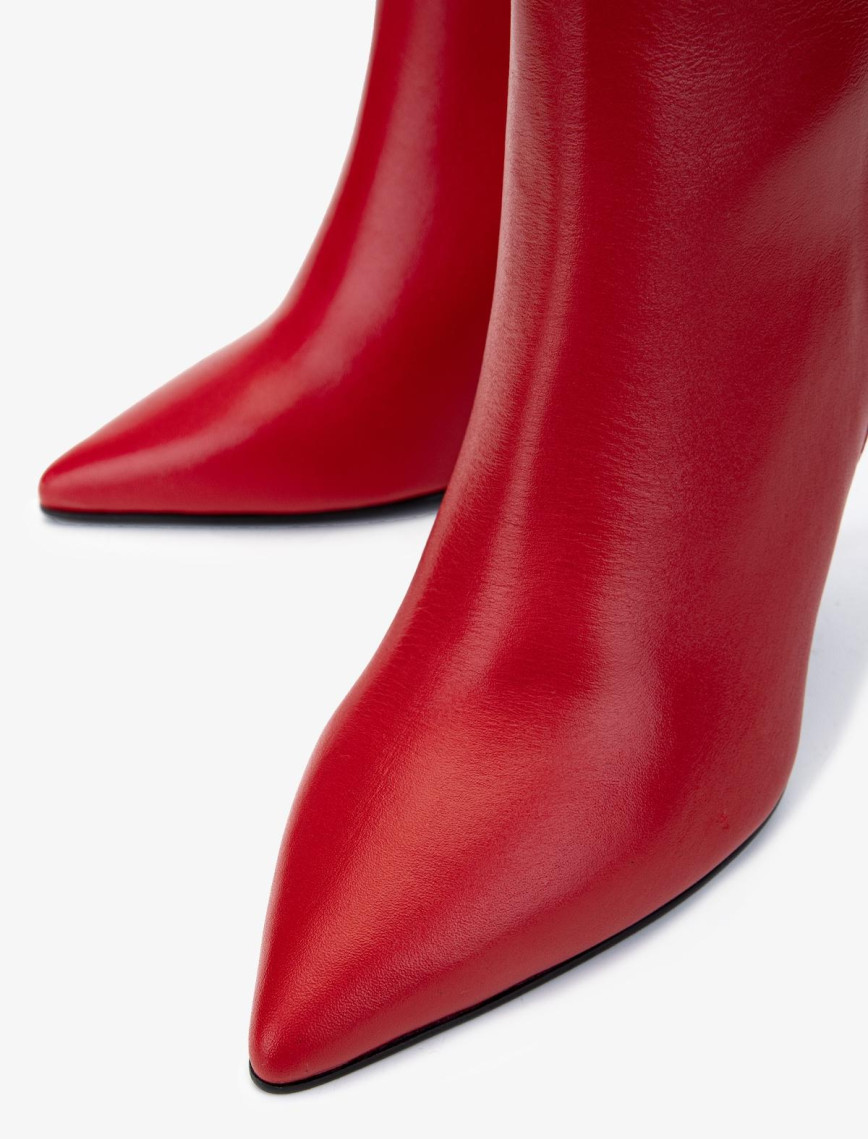 Valmenti Kadın . Kırmızı Topuklu Bot Valmenti Kadın . Kırmızı Topuklu Bot