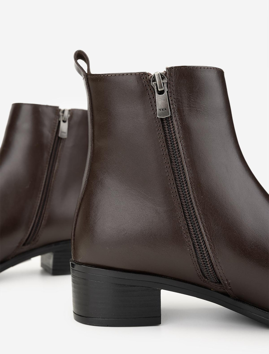 Valmenti Kadın Kahverengi Topuklu Bot Valmenti Kadın Kahverengi Topuklu Bot